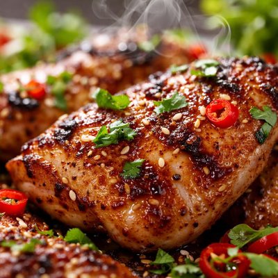 Image of Thai Grilled Chicken Weight Watcher Friendly 5 Points