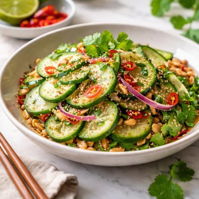 Image of Thai Marinated Cucumbers