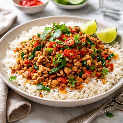 Image of Thai Mince with Fragrant Rice