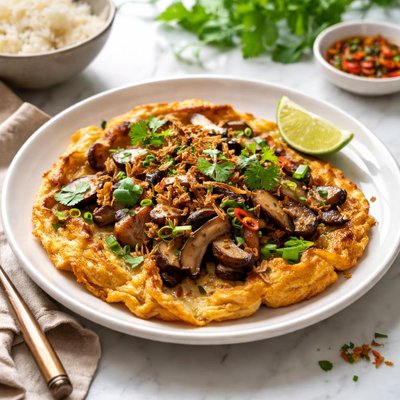 Image of Thai Mushroom Omelette