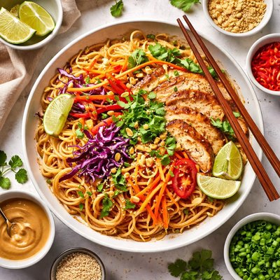 Image of Thai Noodle Peanut Pasta