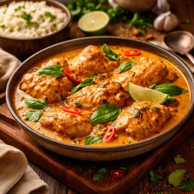 Image of Thai Orange Curry Chicken