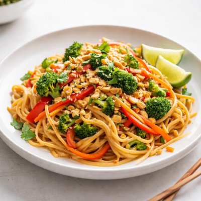 Image of Thai Peanut Noodle Stir Fry