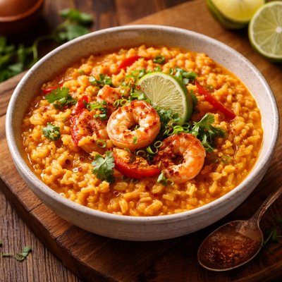 Image of Thai Red Curry Risotto