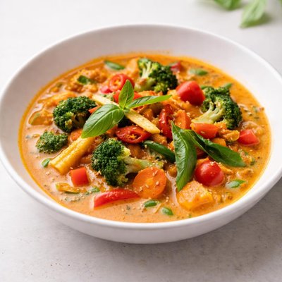 Image of Thai Red Curry with Vegetables