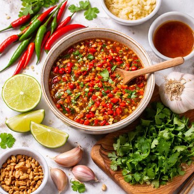 Image of Thai Red Pepper Dipping Sauce Hot