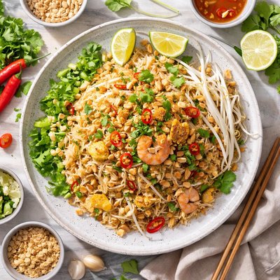 Image of Thai Rice with Bean Sprouts