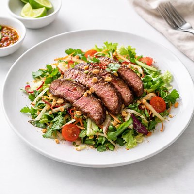 Image of Thai Salad with Grilled Flank Steak