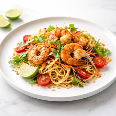 Image of Thai Shrimp and Pasta Salad