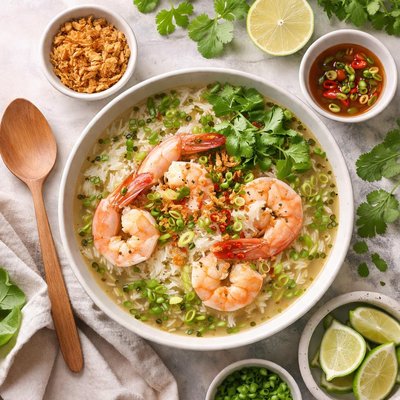 Image of Thai Shrimp Rice Soup