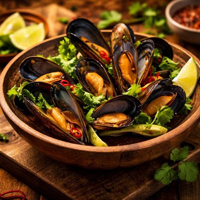 Image of Thai Steamed Mussels