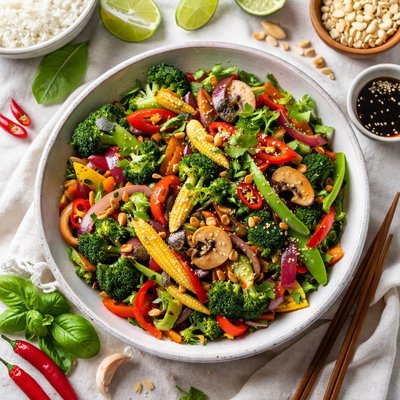 Image of Thai Stir Fried Vegetables