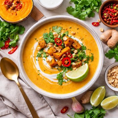 Image of Thai Style Butternut Squash Soup