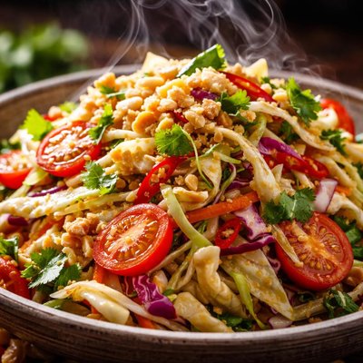 Image of Thai Style Cabbage Salad