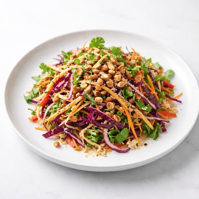 Image of Thai Style Peanut Cabbage Salad