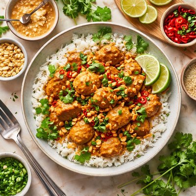 Image of Thai Style Peanut Chicken