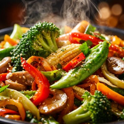 Image of Thai Style Vegetable Stir Fry