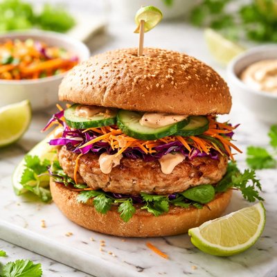 Image of Thai Turkey Burger Weight Watchers 5 Points