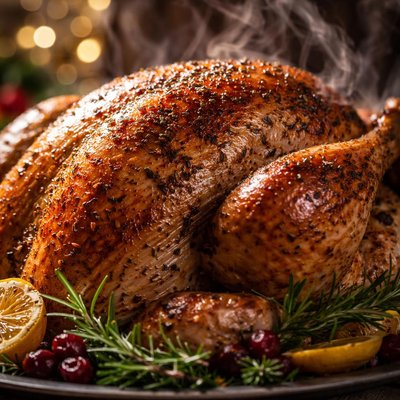 Image of Thanksgiving Brined Roasted Turkey