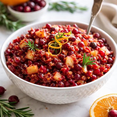 Image of Thanksgiving Cranberry Apple Relish
