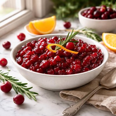 Image of Thanksgiving Cranberry Sauce Diabetic
