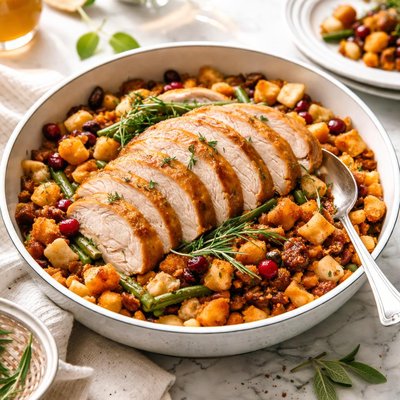 Image of Thanksgiving in a Pan