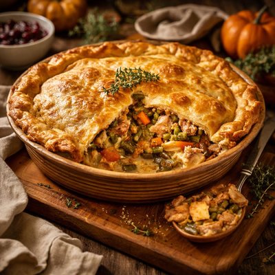 Image of Thanksgiving Leftover Pot Pie