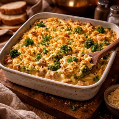 Image of Thanksgiving Leftover Turkey Divan