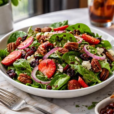 Image of The Baby Spinach Salad at Hotstix Pub