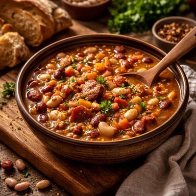 Image of The Bean Soup Full of Choices