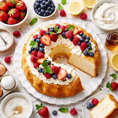 Image of The Best Angel Food Cake