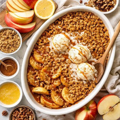 Image of The Best Apple Crisp