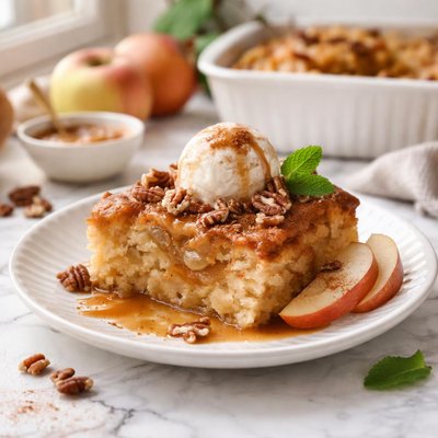 Image of The Best Apple Pudding