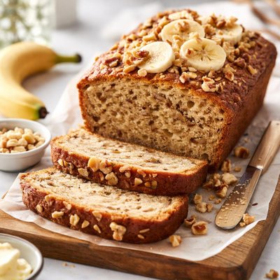 Image of The Best Banana Nut Bread