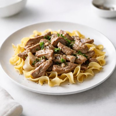 Image of The Best Beef Stroganoff