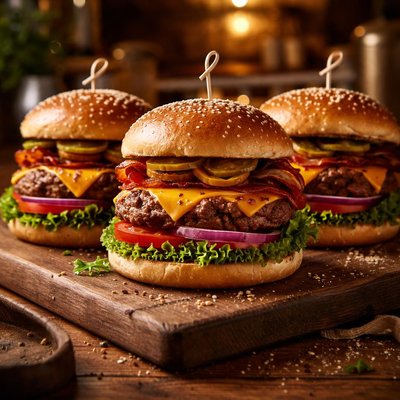 Image of The Best Burgers Ever
