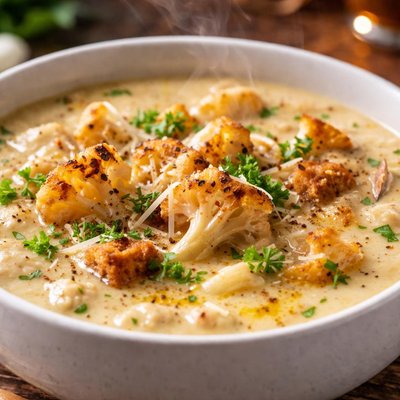 Image of The Best Cauliflower Soup Ever