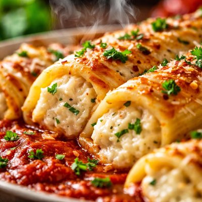 Image of The Best Cheese Manicotti