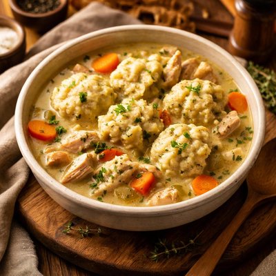 Image of The Best Chicken and Dumplings