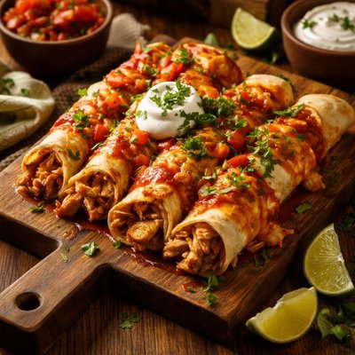 Image of The Best Chicken Enchilada