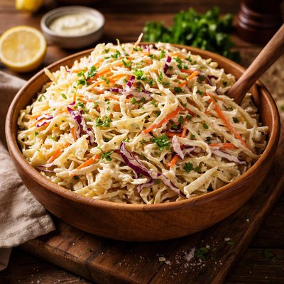 Image of The Best Creamy Coleslaw Gourmet Mag
