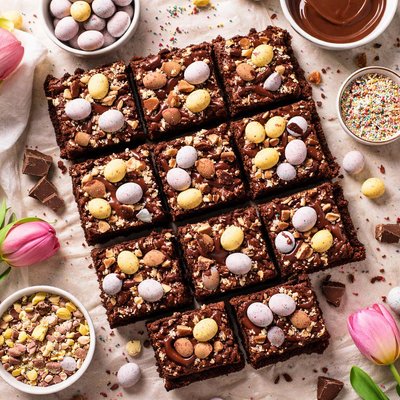 Image of The Best Easter Chocolate Brownies Ever
