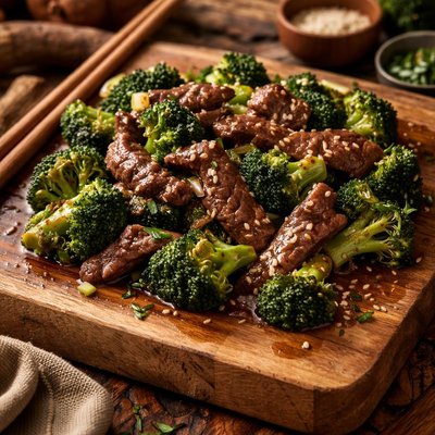 Image of The Best Easy Beef and Broccoli Stir Fry