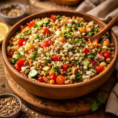 Image of The Best Ever Brown Rice Salad