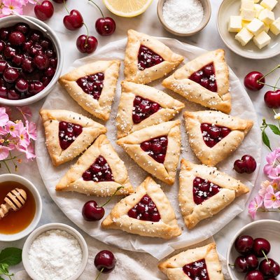 Image of The Best Ever Cherry Hamentashen