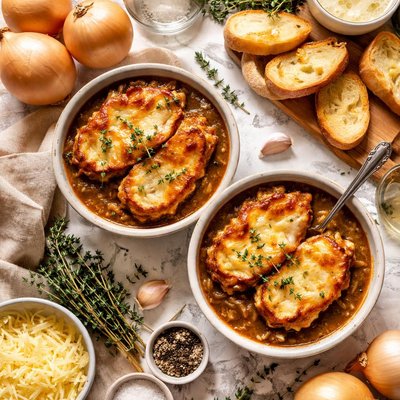 Image of The Best French Onion Soup