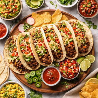 Image of The Best Ground Beef Tacos on the Planet