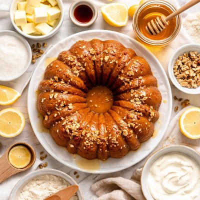 Image of The Best Honey Bundt Cake