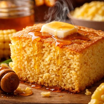 Image of The Best Honey Cornbread