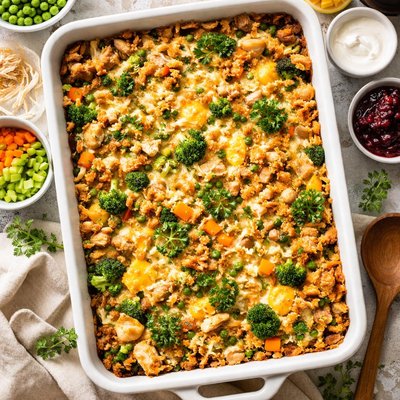Image of The Best Leftovers Casserole